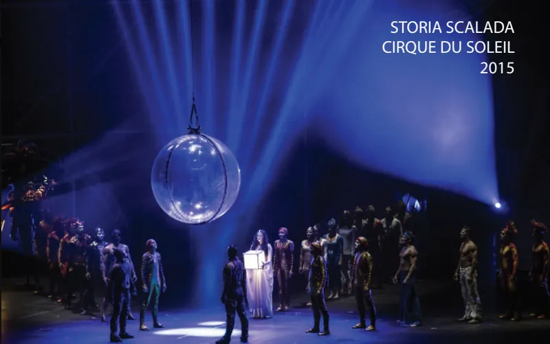 Spectacle Storia Scalada du Cirque du Soleil, 2015